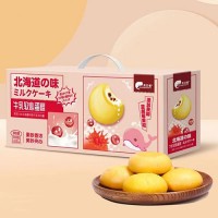 莞口福西式糕點 牛乳軟心蛋糕早餐整箱